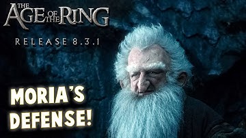 Defense of Moria! | Wave Defense | Custom map! | Age of The Ring mod | Lotr | Bfme Game