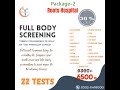 MedicoRoots Hospital Health Screening Packages