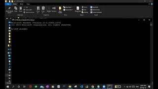OPEN CMD(command prompt) IN CWD (current working directory)