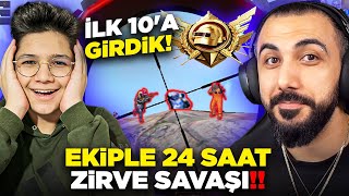Eki̇ple Zi̇rve Savaşinda Siralama İlk 10A Gi̇rdi̇k En Zorlu Rank Maçlari Pubg Mobile