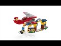 Video: LEGO® 76991 Sonic the Hedgehog™ astes darbnīca un Tornado lidmašīna
