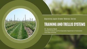 Beginning Apple Grower: Training & Trellis Systems