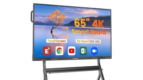 65” 4K UHD Smart Board Review | Interactive Touchscreen Digital Whiteboard Display