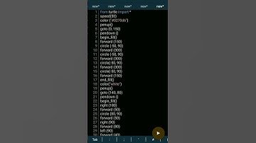 Facebook logo in turtle 🐢 graphics in python #coding #facebook #python #turtle #programming #code
