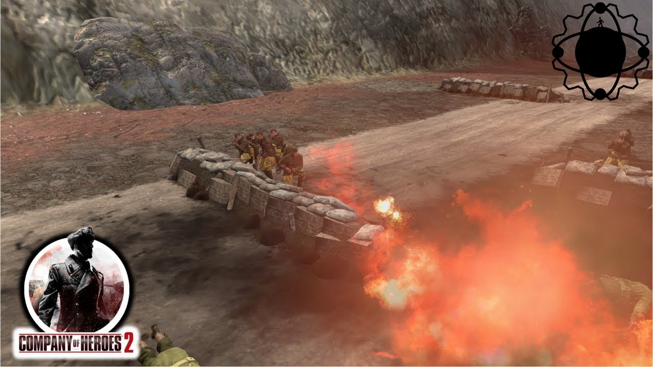 CoH2 Battles: 25 Penal Battalions VS 30 Riflemen | Company of Heroes 2 ...