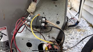 WHY IS MY CONDENSER NOT RUNNING WHEN I TURN ON THERMOSTAT?