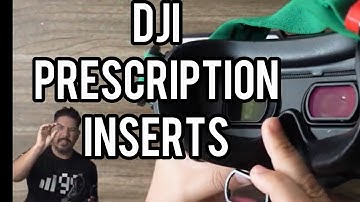 DJI FPV Prescription Goggle inserts VR Wave lenses