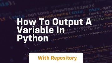 how to output a variable in python