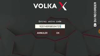 Nouveau code  Volka x Volka pro  2020