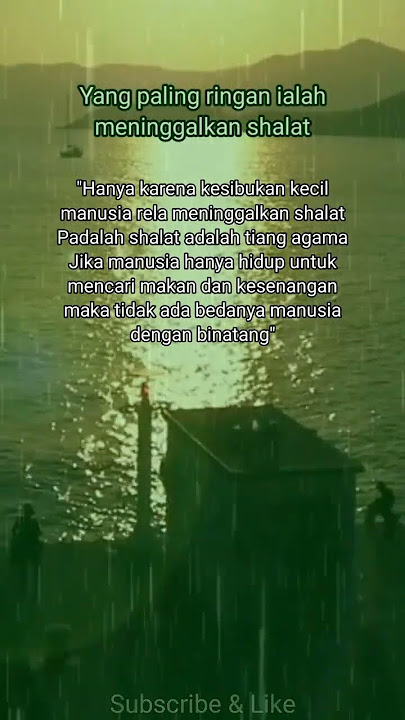 Bikin status WA tentang meninggalkan sholat, #shorts #quotesislami