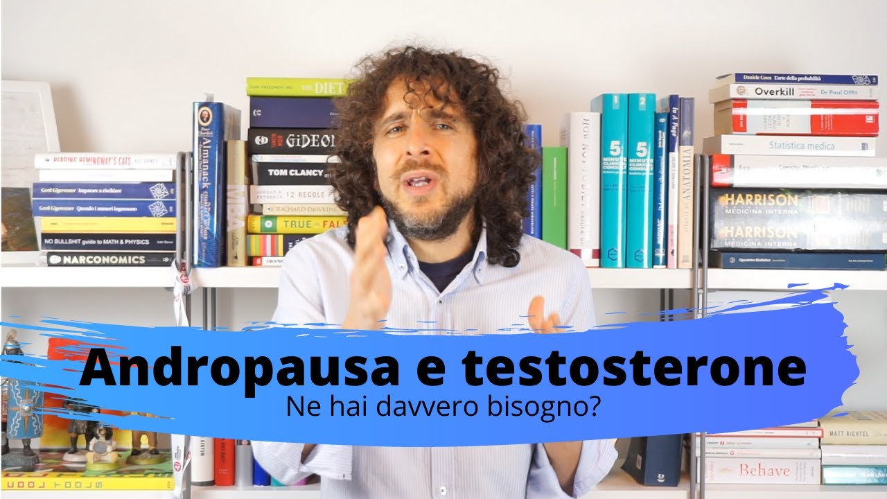 Andropausa e testosterone: parliamo di età, sintomi e rimedi... e sfatiamo qualche mito...