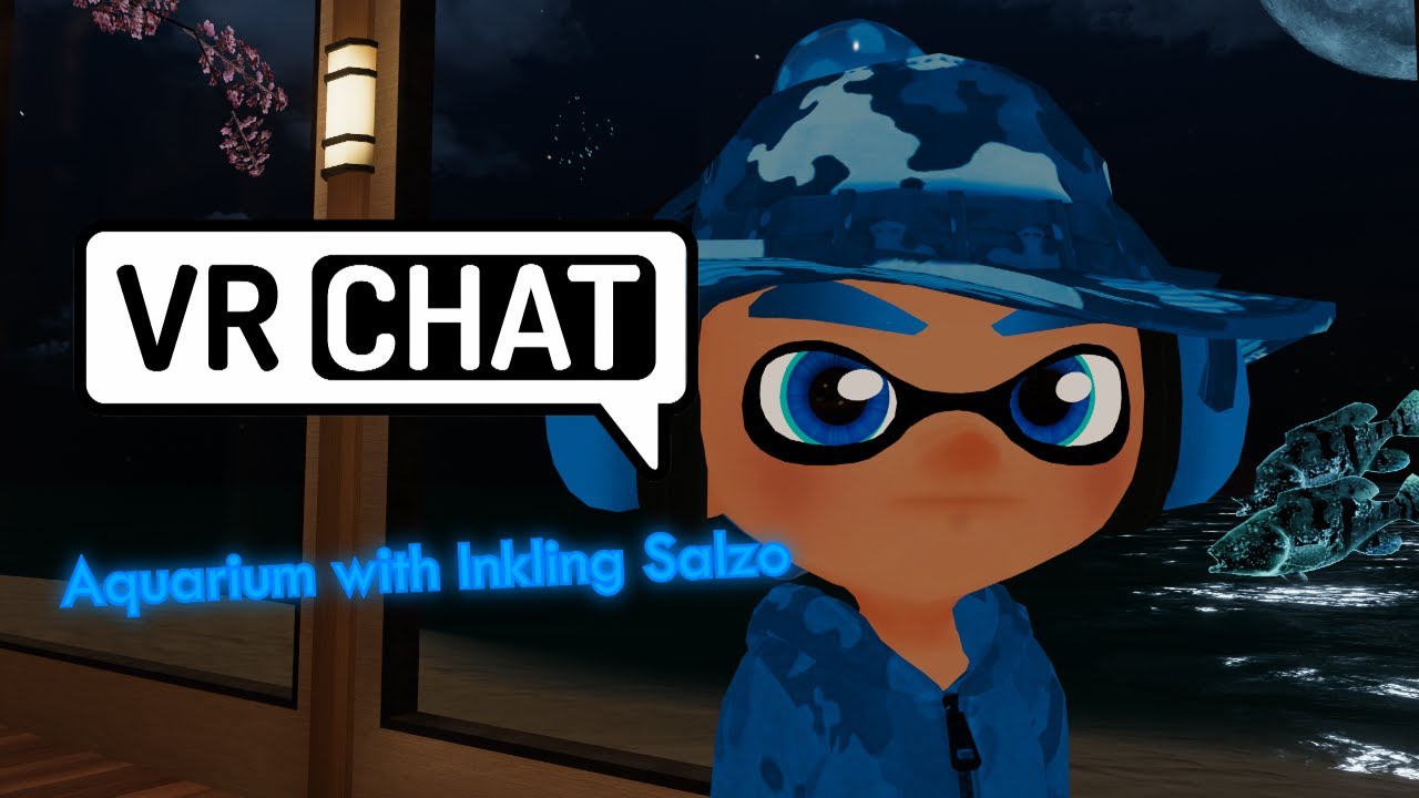 [VRChat] Aquarium with Inkling Salzo - YouTube