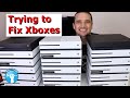 I bought 18 broken Xboxes - Can I Fix Them and Make Money?