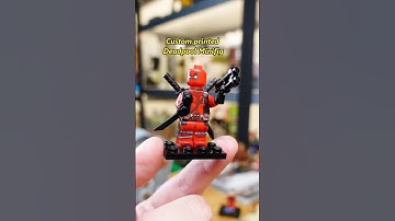 The BEST Custom Printed LEGO Minifigure Deadpool