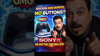 Sony’s NEW Controller Has NO BUTTONS?! 🤯🎮 | Future of Gaming #gamecontroller  #gamingcommunity #ps5