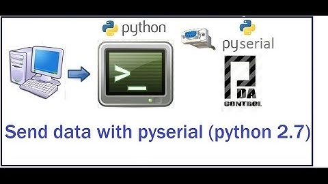 Envio de datos con Pyserial (Python 2.7)  VSPE y Realterm : PDAControl
