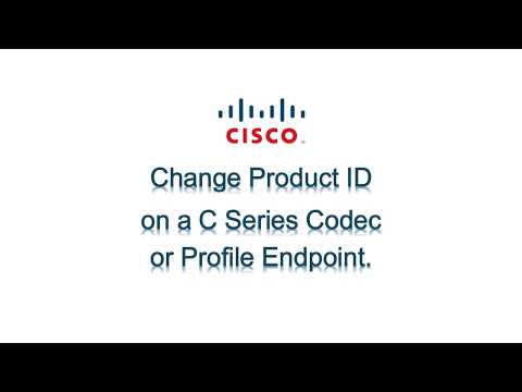 Install or Change Product ID License on a C Series Codec or Profile Endpoint