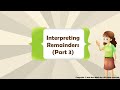 Interpreting Remainders Quiz