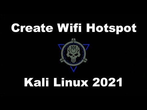 How to create wifi hotspot on Kali Linux 2021 | TutorLinux 01