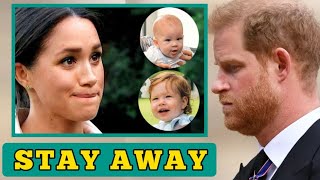 SAD!🛑 Harry SADLY Restricts Meghan From Seeing Archie & Lilibet after missing mother's day with them