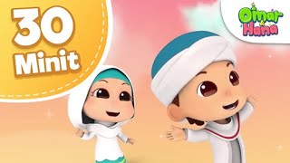 Rindu Nabi & Lain-Lain Lagu | Kompilasi 30 Minit Omar & Hana Lagu Kanak-Kanak Islam