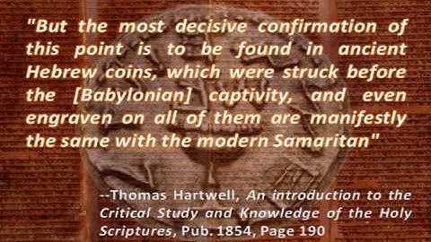 A History of Hebrew Part 4: Old Hebrew and Samaritan