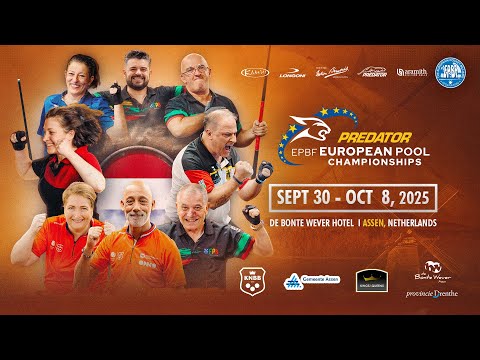 TABLE 2 2025 EPBF PREDATOR EUROPEAN CHAMPIONSHIPS LADIES SENIORS DAY 3 PART 2