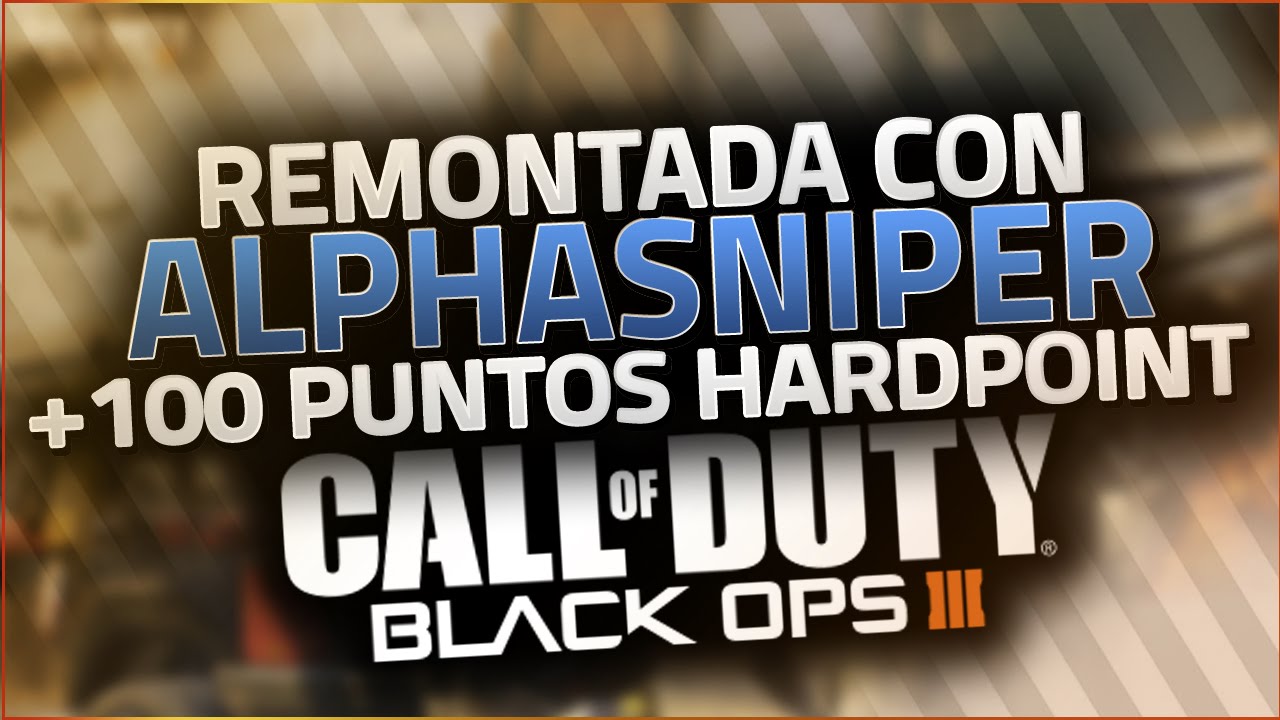 Remontada épica con AlphaSniper | Black Ops III Beta strike force heroes