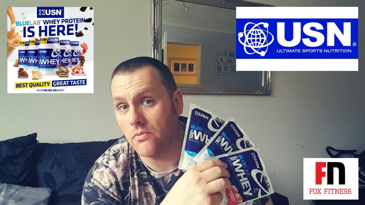 RAW REVIEW - USN Blue Lab Whey Protein........ - YouTube