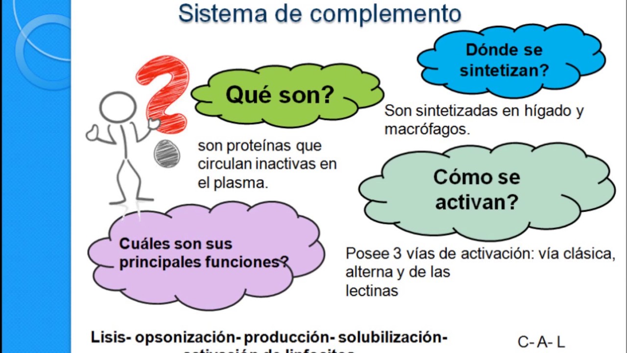 sistema del complemento - YouTube