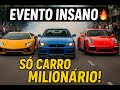 EXÓTICOS MILIONÁRIOS TOMAM CONTA DAS RUAS! 🔥 VOCÊ NUNCA VIU TANTO SUPERCARROS JUNTOS ASSIM!