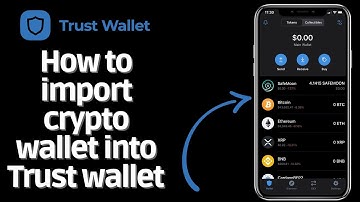 How to import excisting crypto wallet into Trust wallet