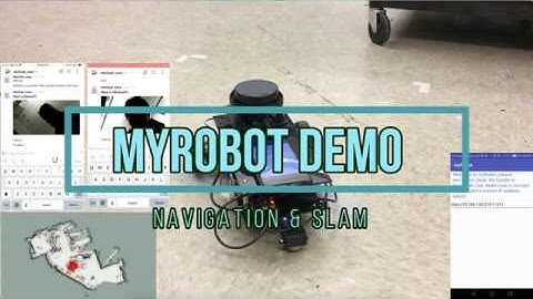 ROS Based Robot Android Demo SLAM and Navigation