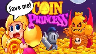 Protect the Princess! She is Rich! Coin Princess - First Impressions Gameplay! screenshot 4