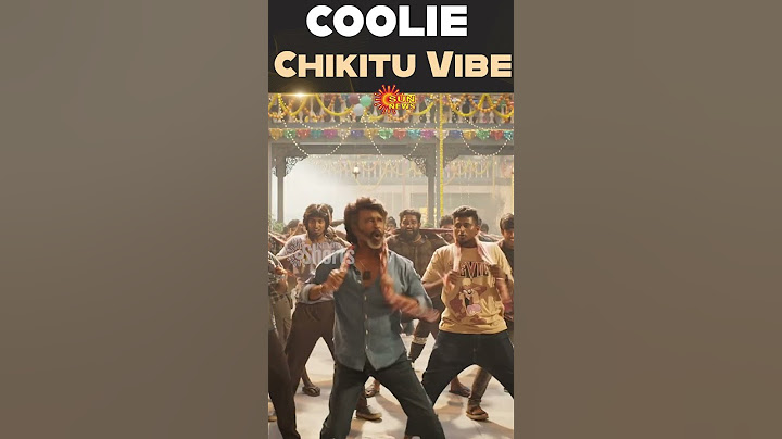 COOLIE Chikitu Vibe | Superstar Rajinikanth | Lokesh | Anirudh | Sun News