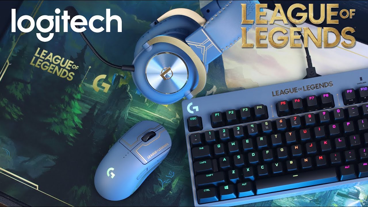 Logitech League - Legends Collection & X Details - YouTube of Unboxing