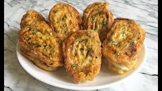 Невероятные ЖАРЕНЫЕ РУЛЕТИКИ ИЗ ЛАВАША Обязательно Попробуйте!!! / Pita Bread Rolls screenshot 1