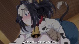 Just a farmer milking his cows - Anime Crossover Edition