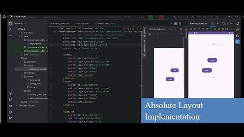 3.3 Absolute Layout Implementation | Code  |  MSBTE | I Scheme | 22617 | MAD | Diptesh Dange |
