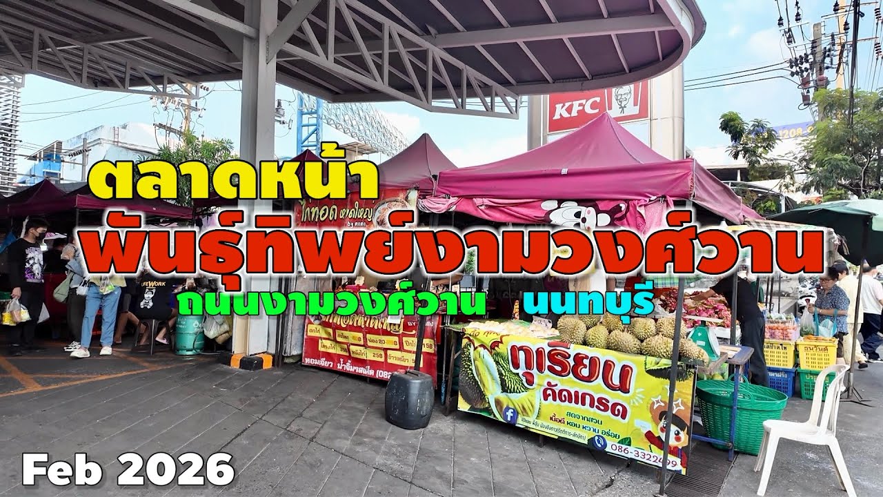 ตลาดหน้าพันธุ์ทิพย์งามวงศ์วาน