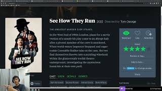 SEE HOW THEY RUN review (in about 1 minute)