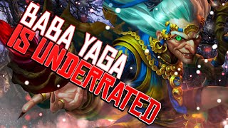 BABA YAGA IS ACTUALLY A PRETTY UNDERRATED MAGE! - Smite