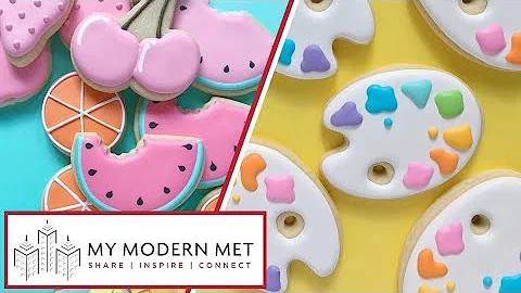 Cute and Colorful Summertime Cookies by Holly Fox