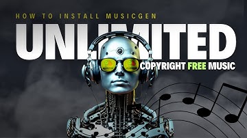 MusicGen Unlimited Copyright Free Music Straight From Your PC - Local Install Guide