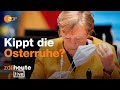 PK Merkel zu Corona und Osterruhe| ZDFheute live
