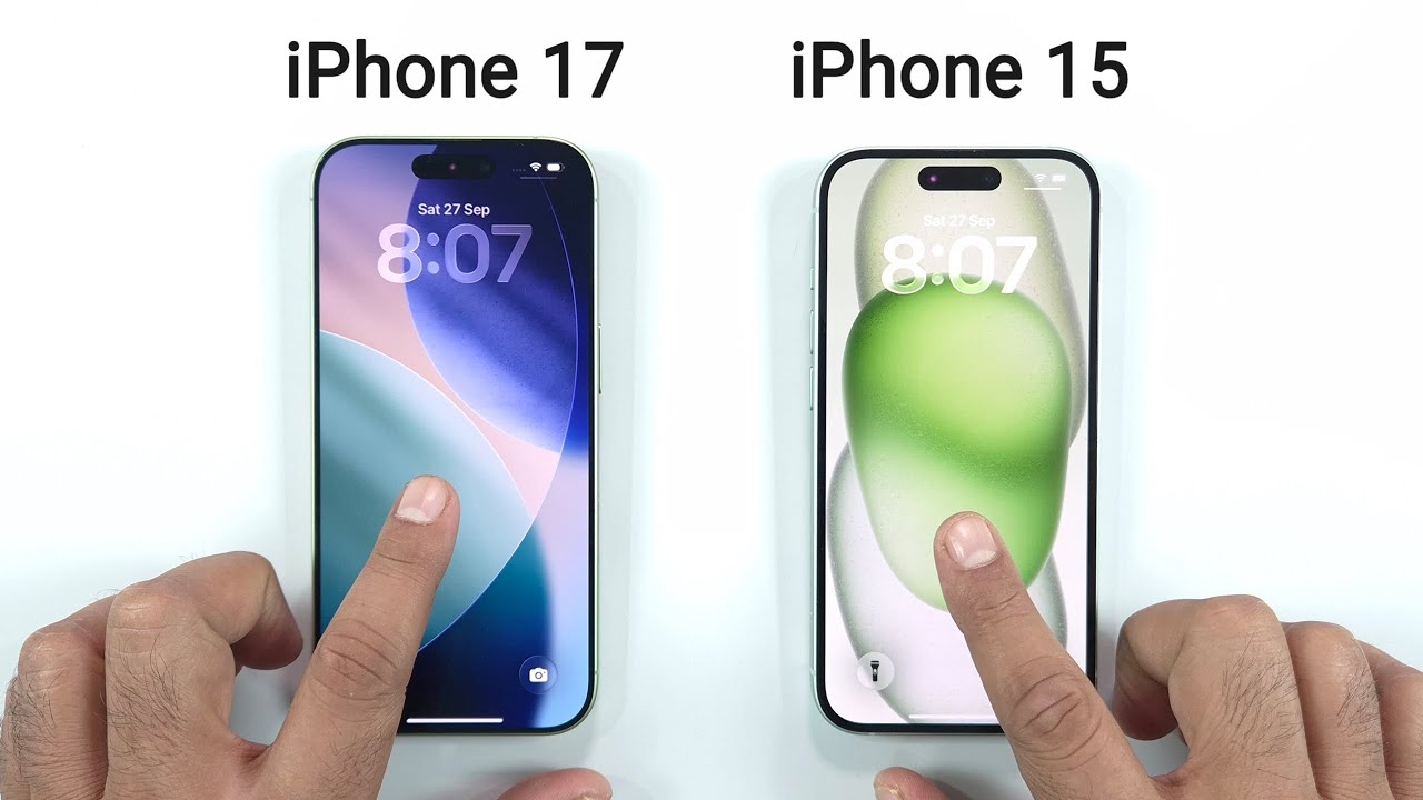 iPhone 17 vs iPhone 15 SPEED TEST!