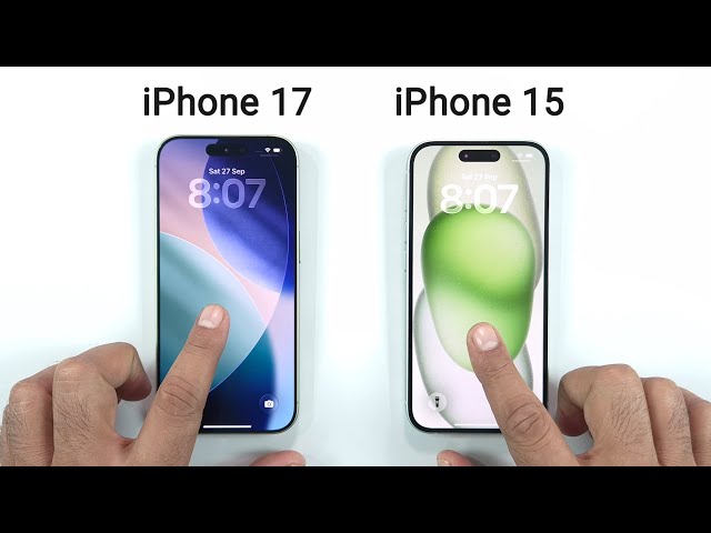 iPhone 17 vs iPhone 15 SPEED TEST! - YouTube