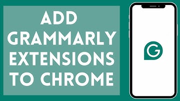 How to Add Grammarly Extension to Chrome 2024 | Grammarly Tutorial