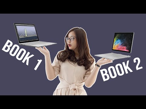 So sánh Surface Book 1 và Surface Book 2