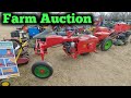 Farm Auction - take a walk and see sale prices